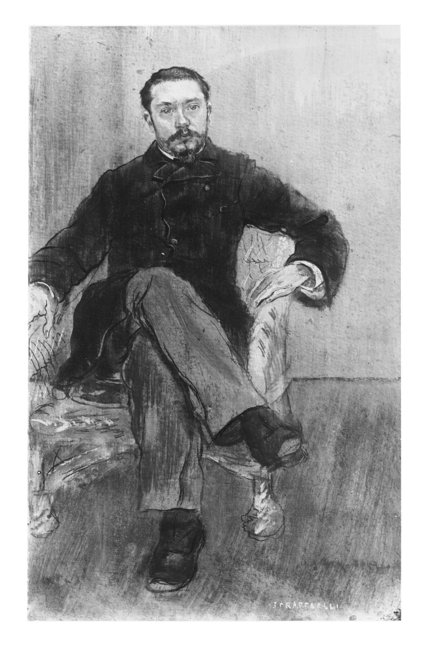 Gustave Geffroy, 1884 autorstwa Jean Francois Raffaelli