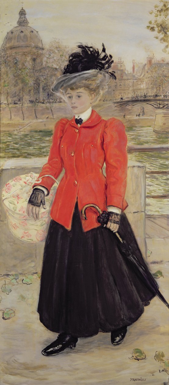 Uczeń, 1908 autorstwa Jean Francois Raffaelli