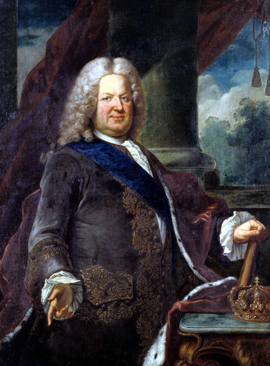 Stanisław Leszczyński, Król Polski olej na płótnie autorstwa Jean Girardet