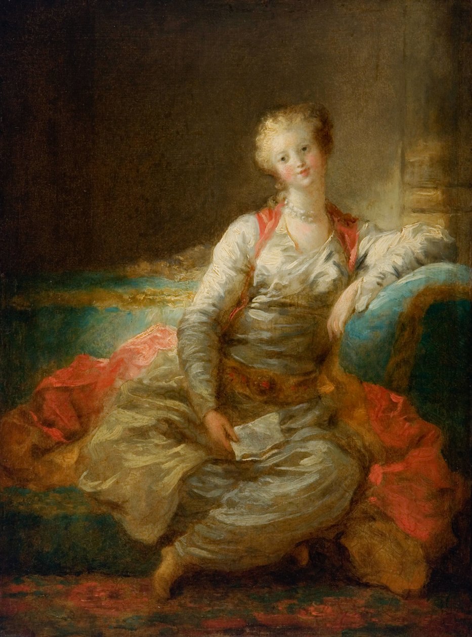 Mała sułtana autorstwa Jean Honore Fragonard