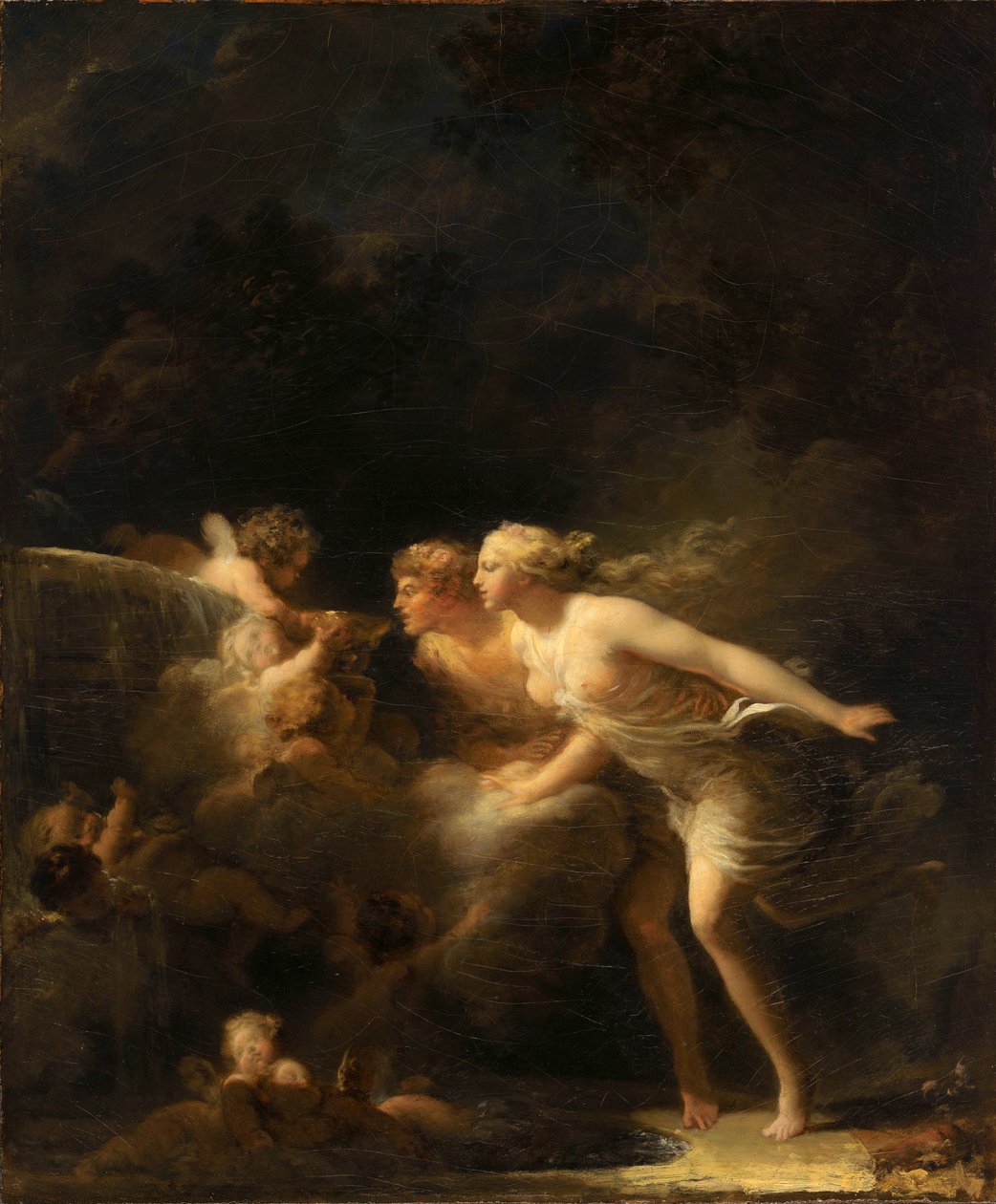 Fontanna Miłości autorstwa Jean Honore Fragonard