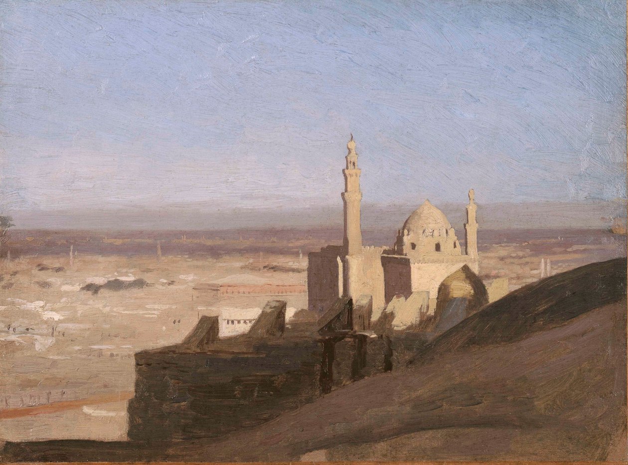 Widok na Kair, ok. 1861-62 autorstwa Jean Leon Gerome