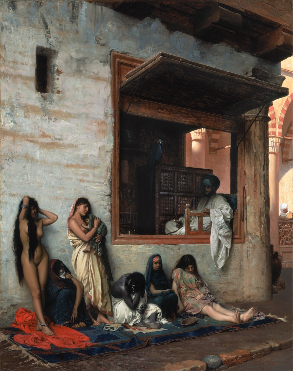 Rynek niewolników autorstwa Jean Leon Gerome