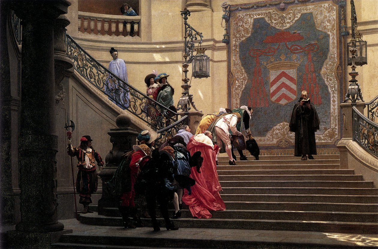 Moc za tronem autorstwa Jean Leon Gerome