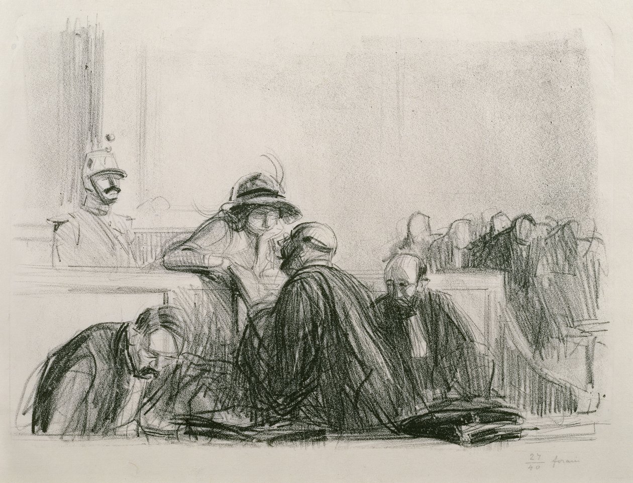 Porady adwokata autorstwa Jean Louis Forain