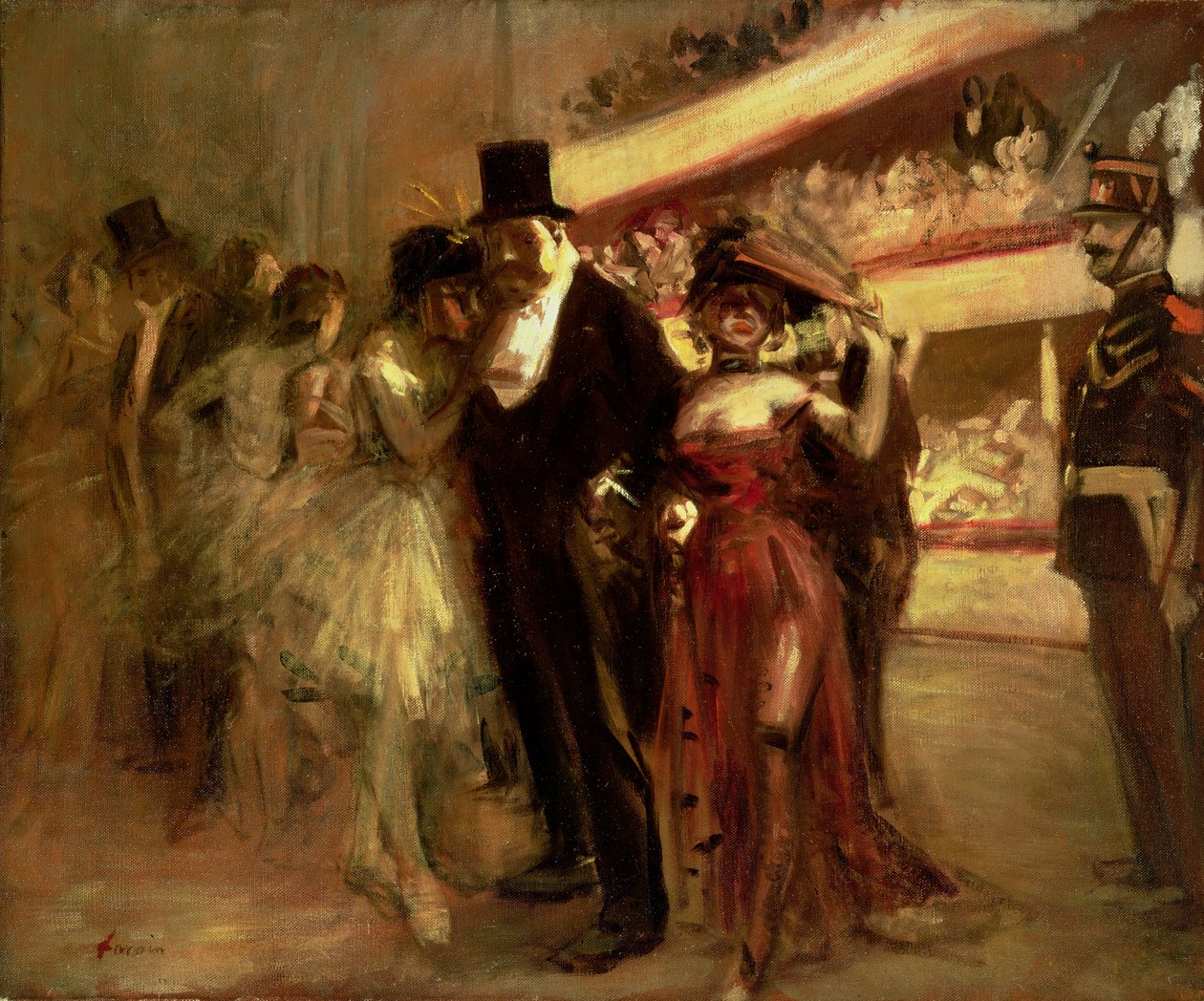 Scena Operowa autorstwa Jean Louis Forain