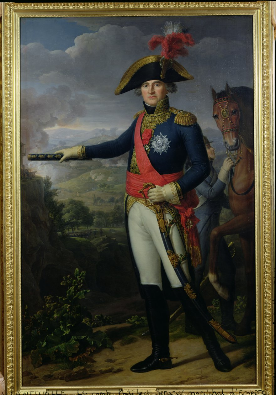 Jean Mathieu Philibert Serurier (1742-1819) Hrabia Cesarstwa autorstwa Jean Louis Laneuville