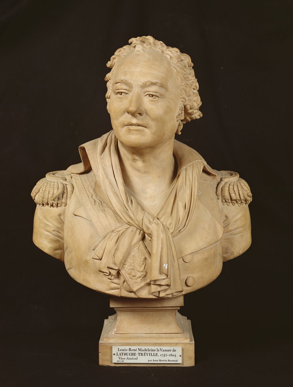 Popiersie Louisa de La Touche-Treville (1745-1804) autorstwa Jean Martin Renaud