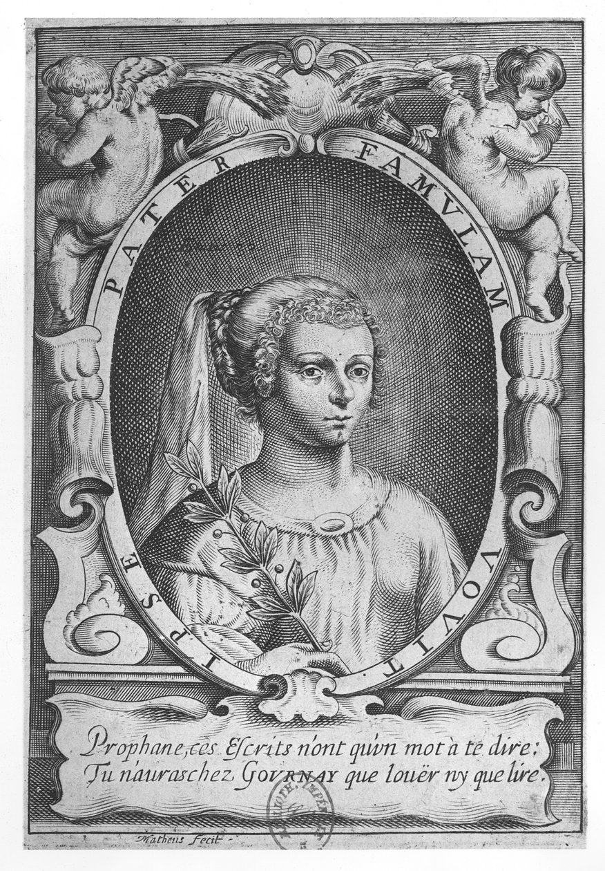Marie de Gournay autorstwa Jean Matheus