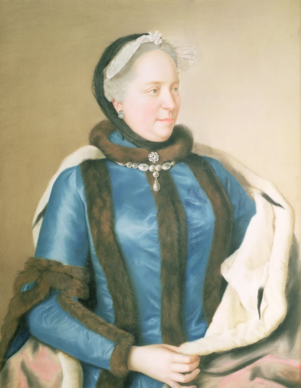 Cesarzowa Austrii Maria Teresa (1717-80), ok. 1770 r. autorstwa Jean Étienne Liotard