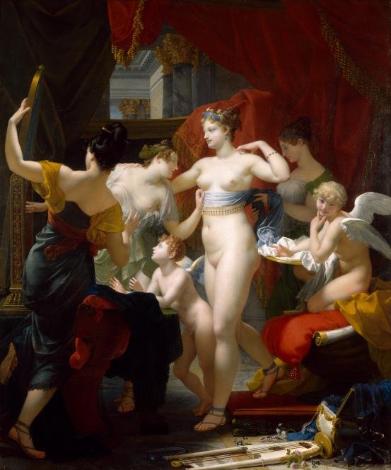 Toaleta Wenus autorstwa Jean Baptiste Regnault