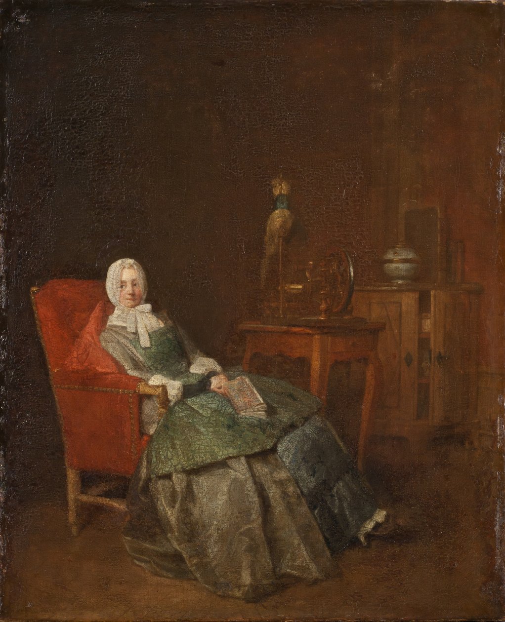 Domowe przyjemności autorstwa Jean Baptiste Simeon Chardin