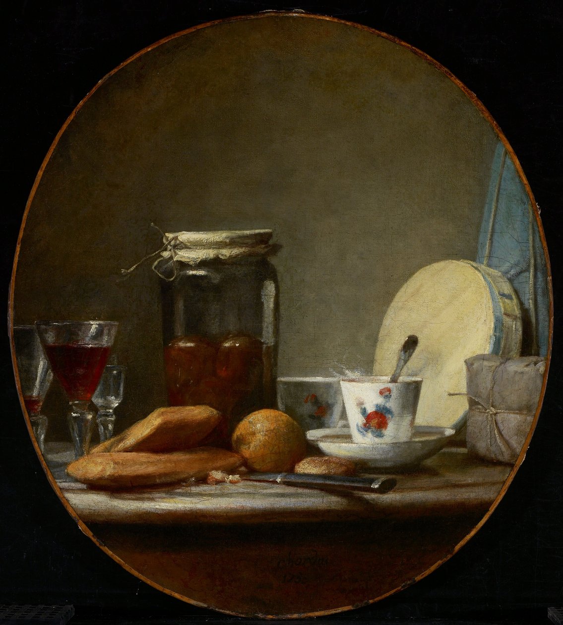 Słoik Moreli autorstwa Jean Baptiste Simeon Chardin