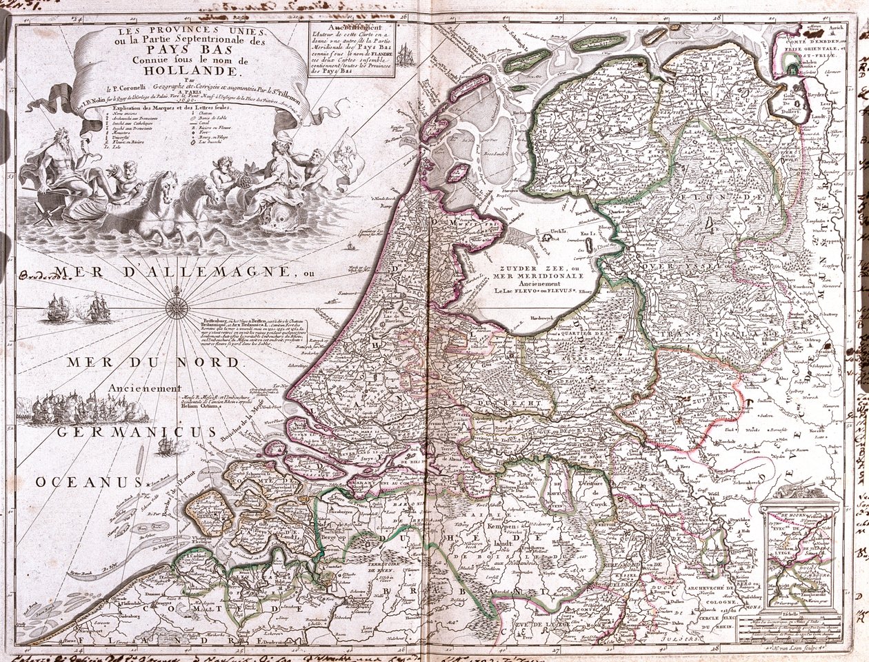 Holandia autorstwa Jean Baptiste Nolin