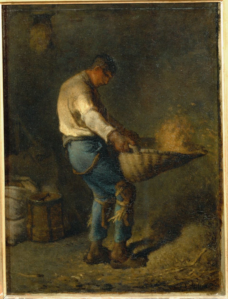 Un Vanneur, Salon ... autorstwa Jean Francois Millet