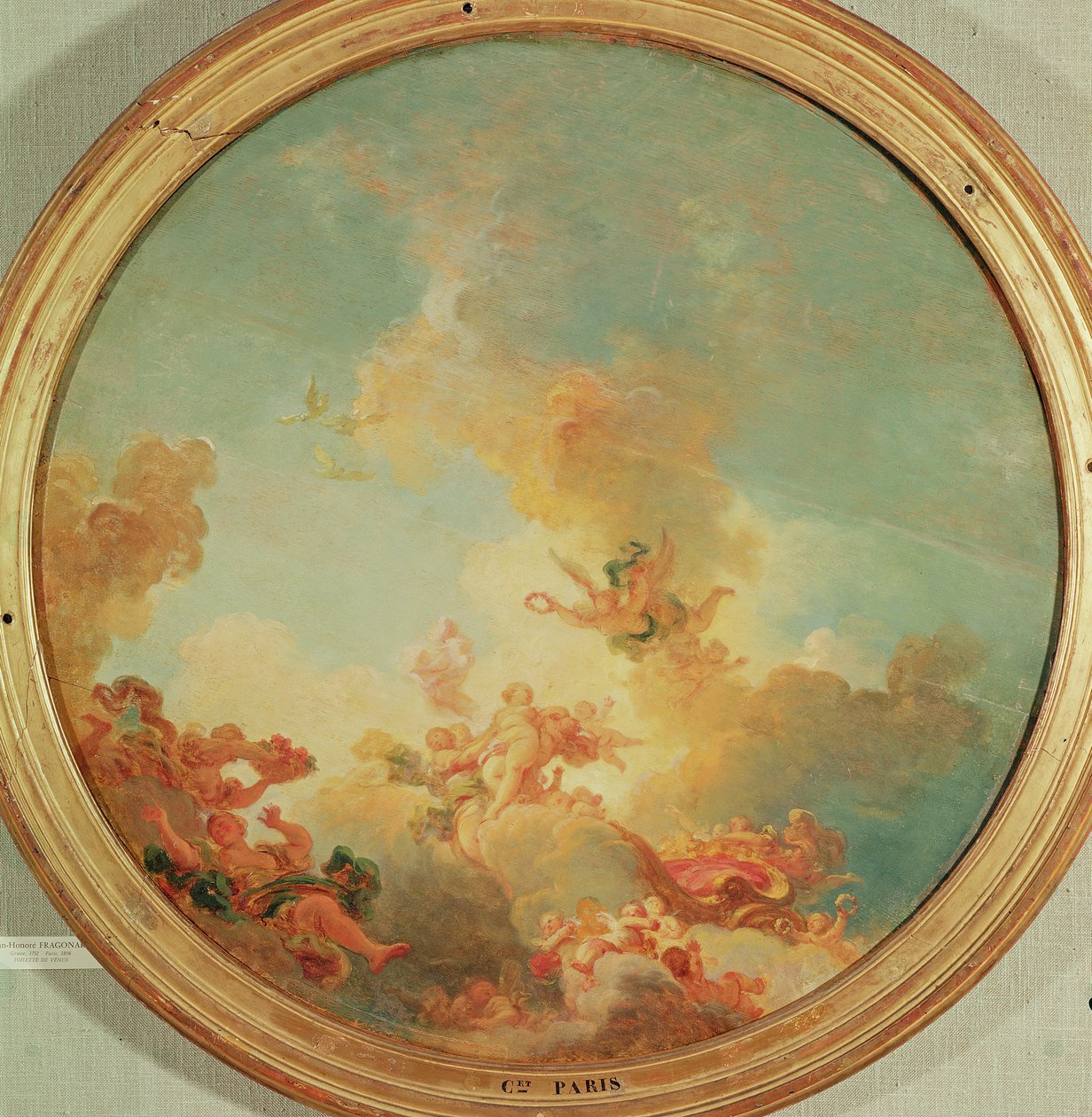 Triumf Wenus autorstwa Jean Honore Fragonard