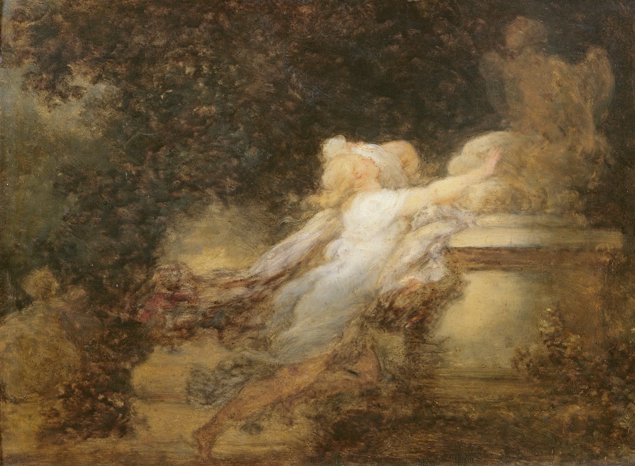 Ślubowanie miłości autorstwa Jean Honore Fragonard