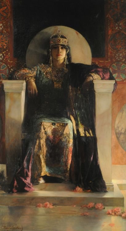 Cesarzowa Teodora autorstwa Jean Joseph Benjamin Constant