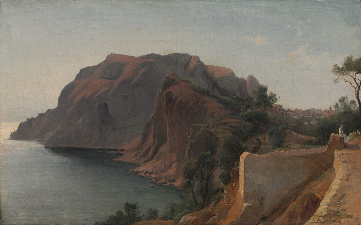Capri, ok. 1845. autorstwa Jean Achille Benouville