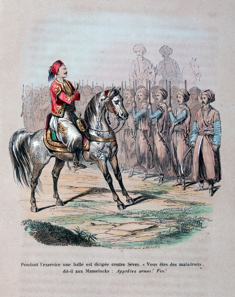 Sulejman Pasza, 1847 autorstwa Jean Adolphe Beauce