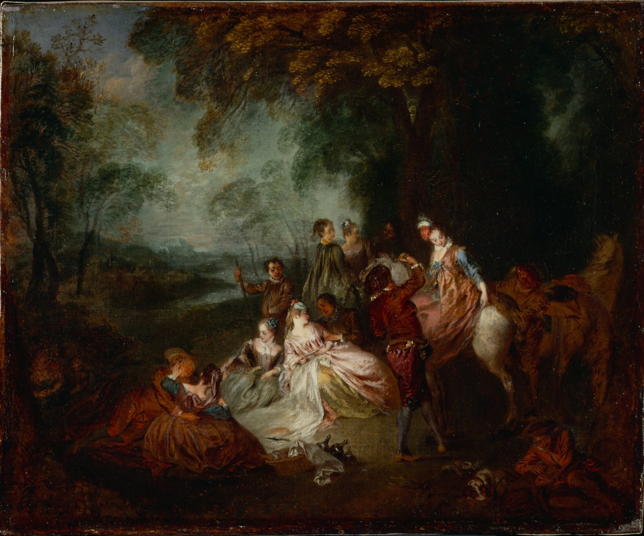 Fete Champetre autorstwa Jean Antoine Watteau