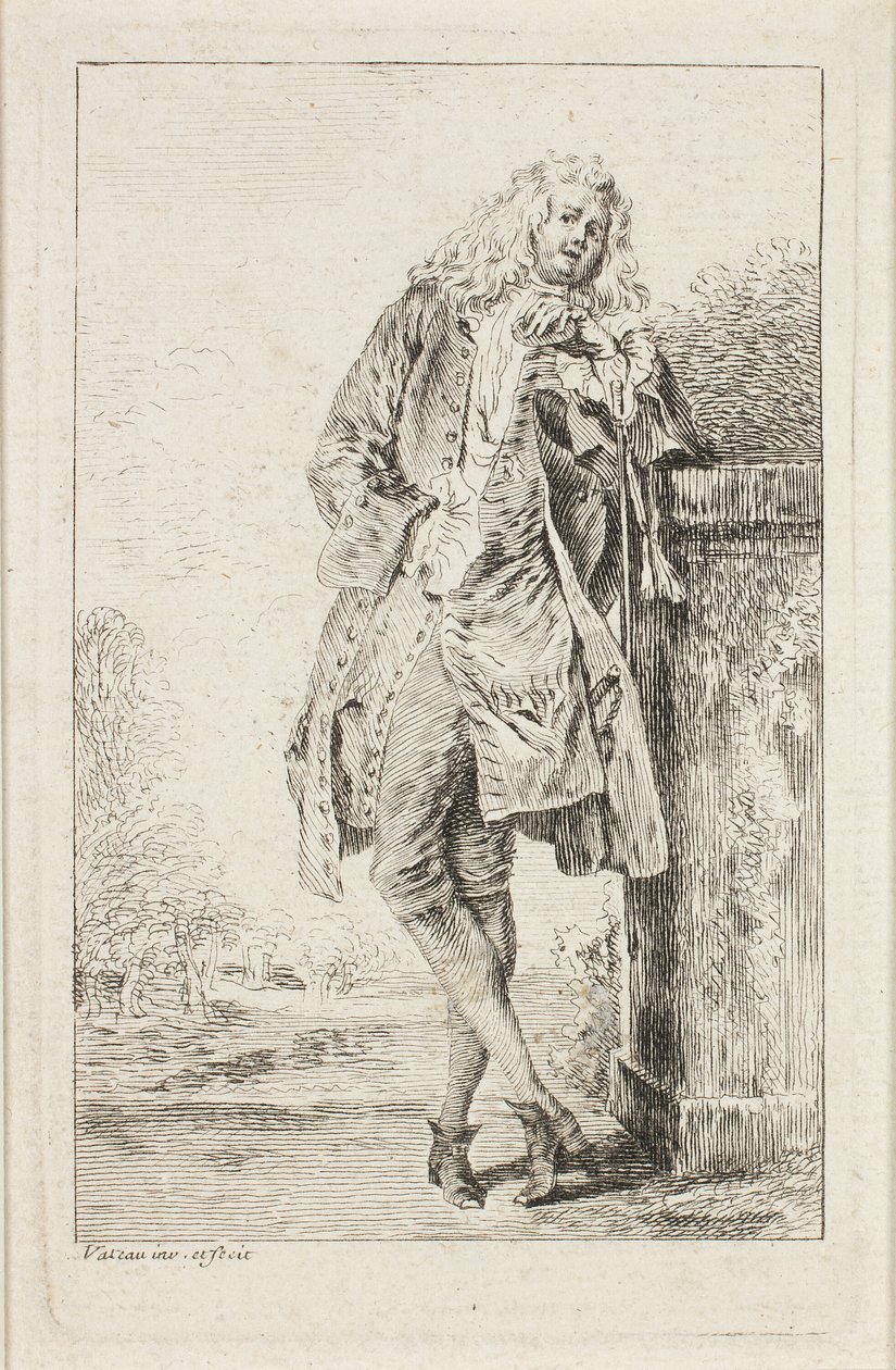 Dane trybu autorstwa Jean Antoine Watteau