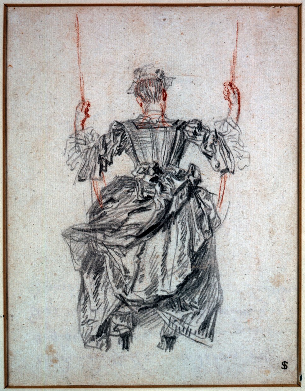 Nieznany obraz autorstwa Jean Antoine Watteau