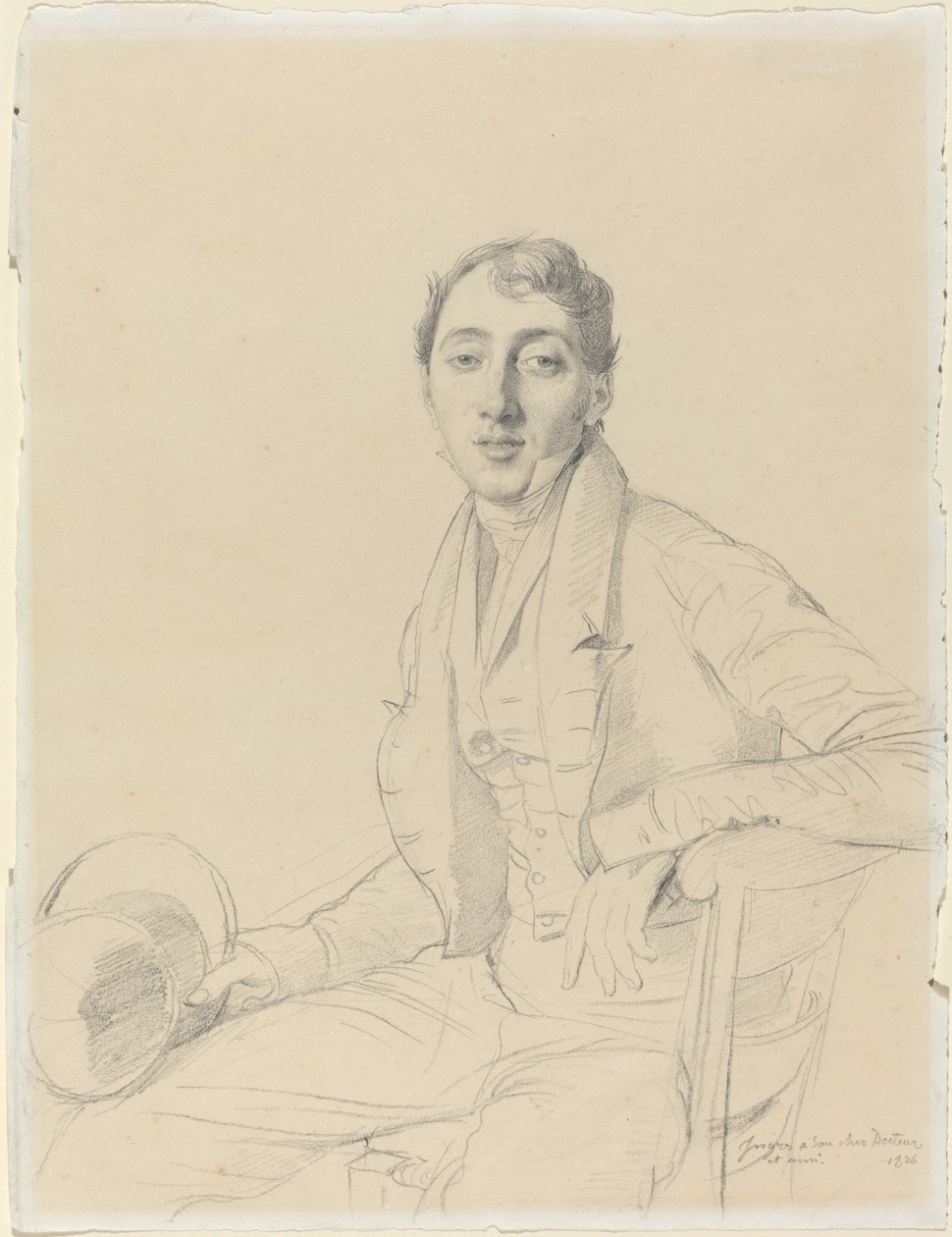 dr Louis Martinet autorstwa Jean Auguste Dominique Ingres
