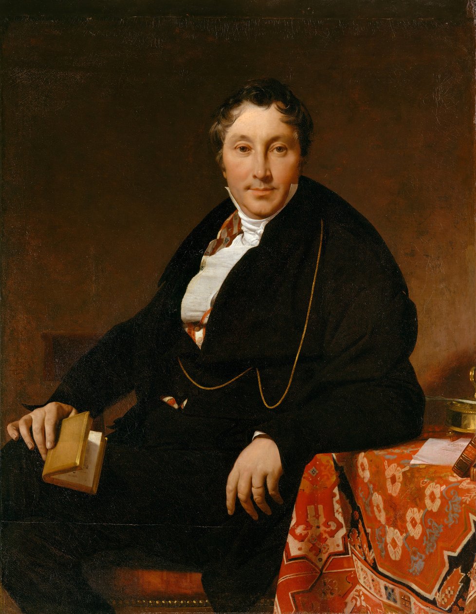 Jacques-Louis Leblanc 1774-1846, 1823. autorstwa Jean Auguste Dominique Ingres