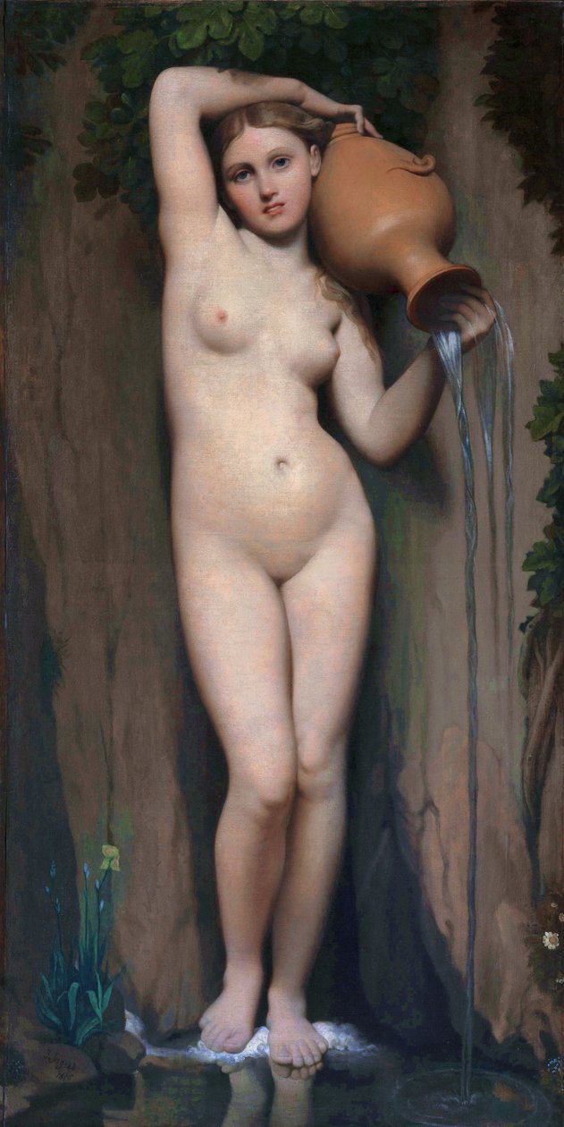 La Source autorstwa Jean Auguste Dominique Ingres