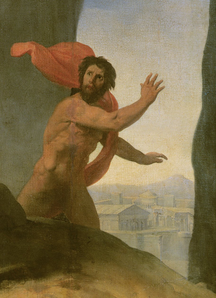 Edyp i Sfinks, 1808 autorstwa Jean Auguste Dominique Ingres