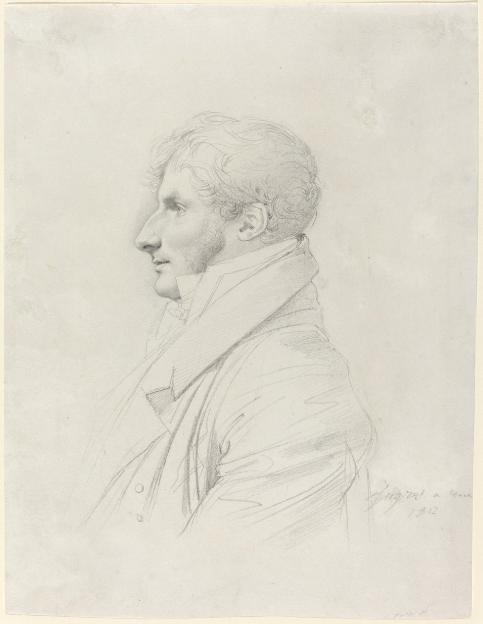Philippe Mengin de Bionval autorstwa Jean Auguste Dominique Ingres