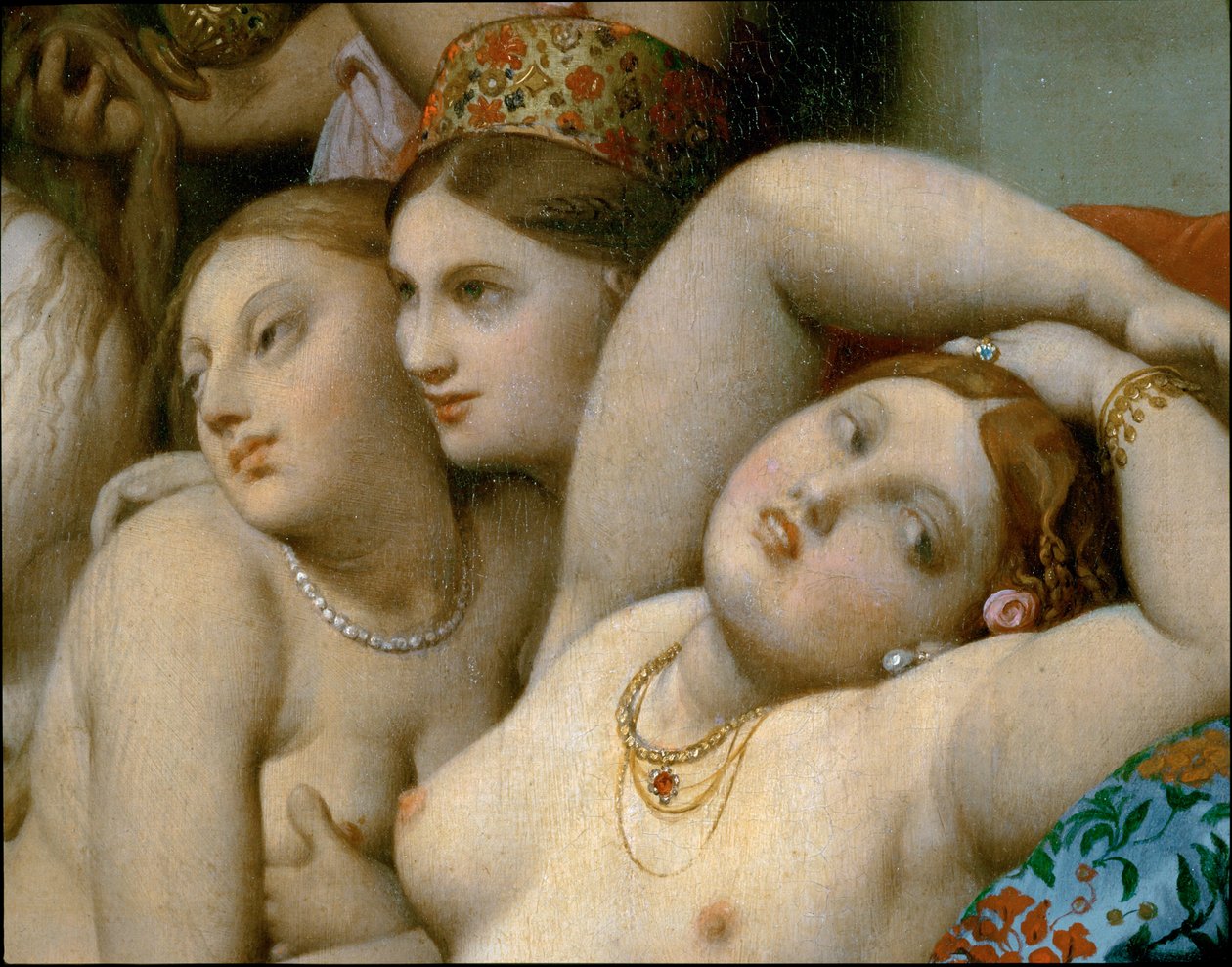 Łaźnia turecka ... autorstwa Jean Auguste Dominique Ingres