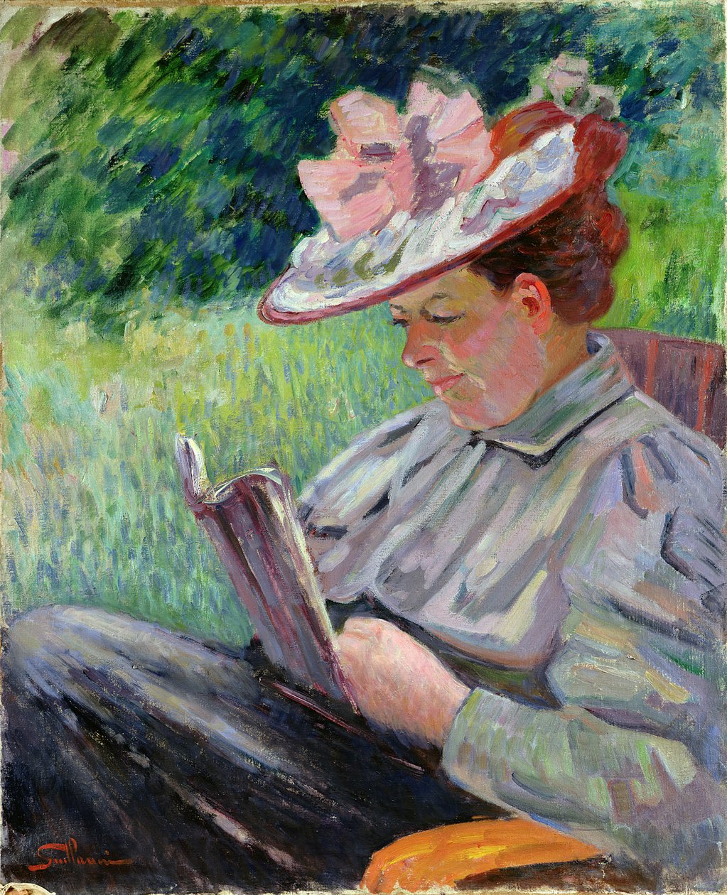 Madame Guillaumin, ok. 1895 r. autorstwa Jean Baptiste Armand Guillaumin