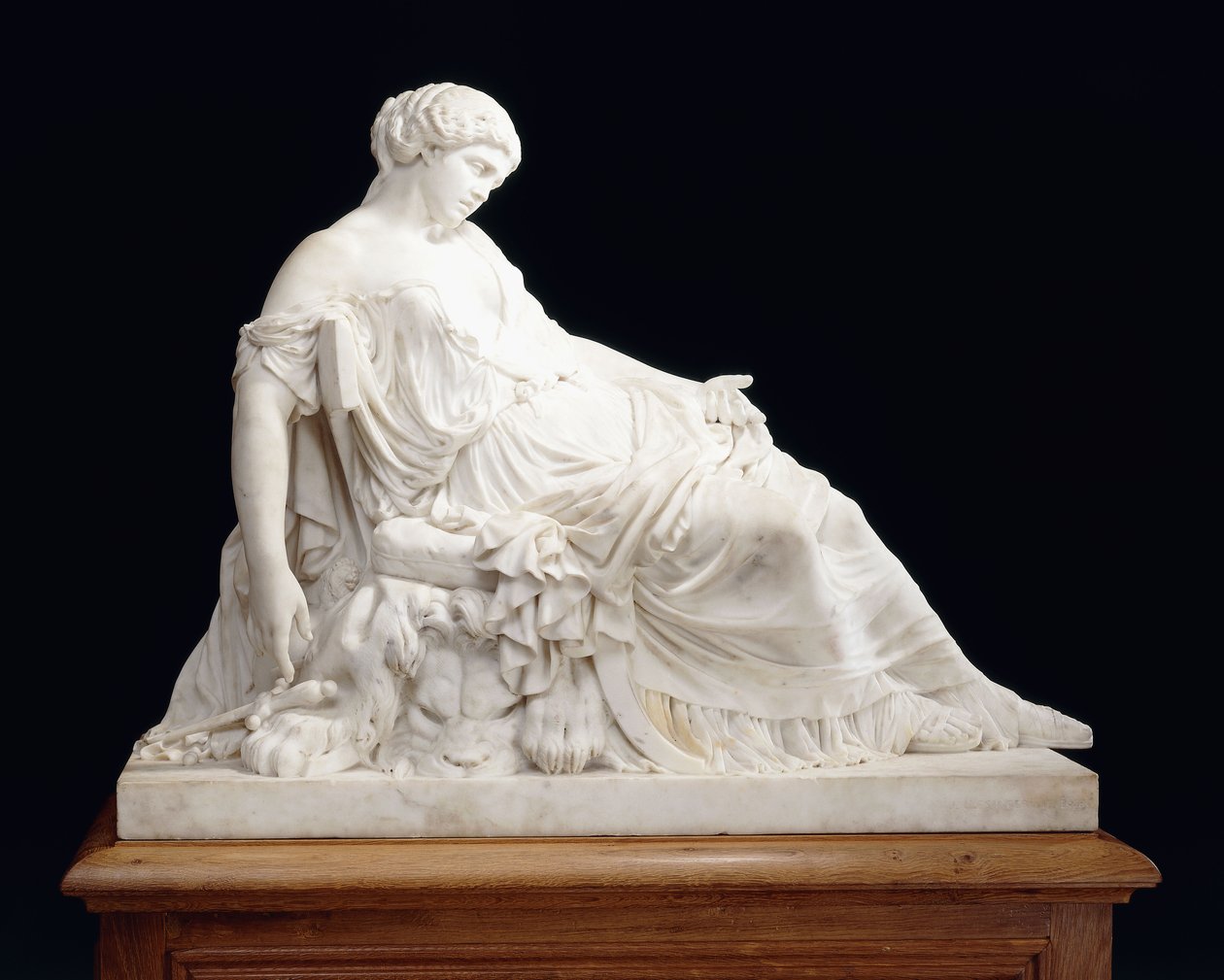 Lukrecja, autorstwa Jean Baptiste Auguste Clesinger