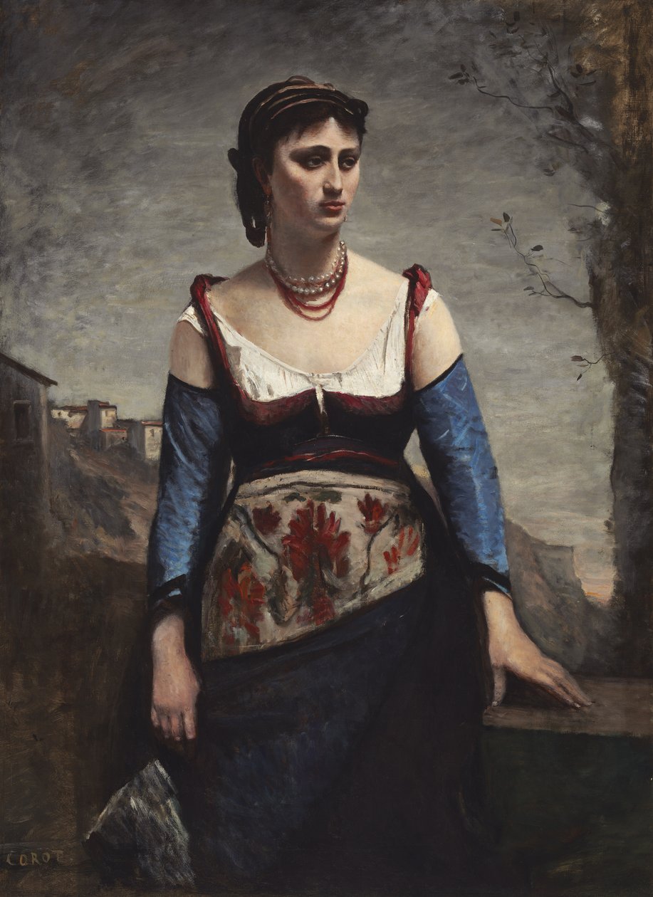 Augustyn autorstwa Jean Baptiste Camille Corot