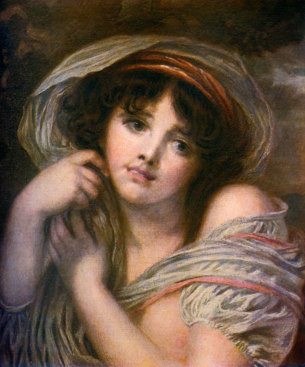 Dziewczyna, koniec XVIII wieku, 1912. autorstwa Jean Baptiste Greuze