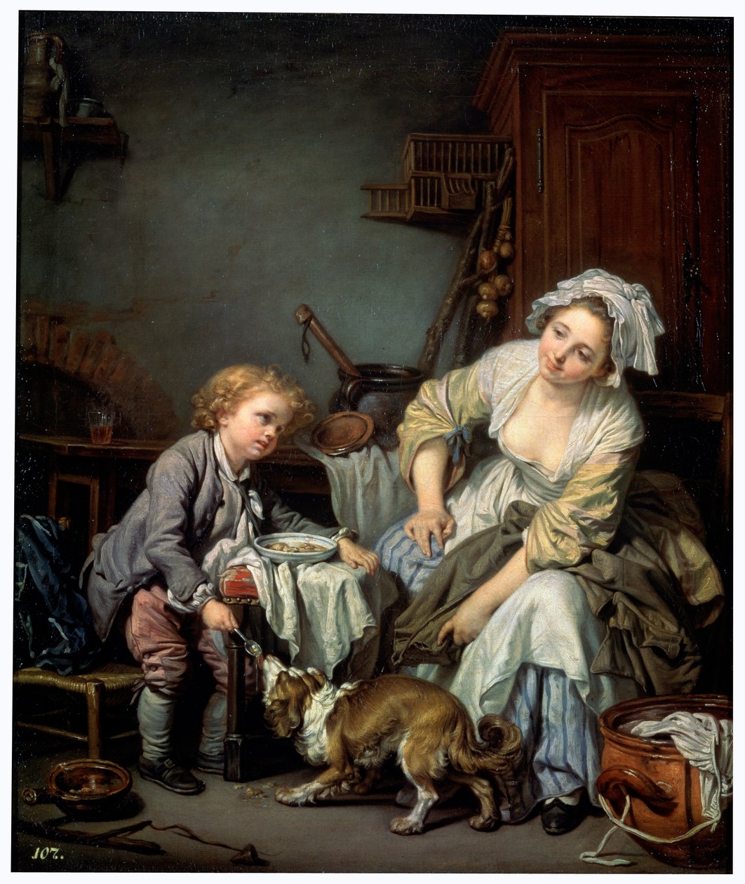 Rozpieszczone dziecko, 1765. autorstwa Jean Baptiste Greuze