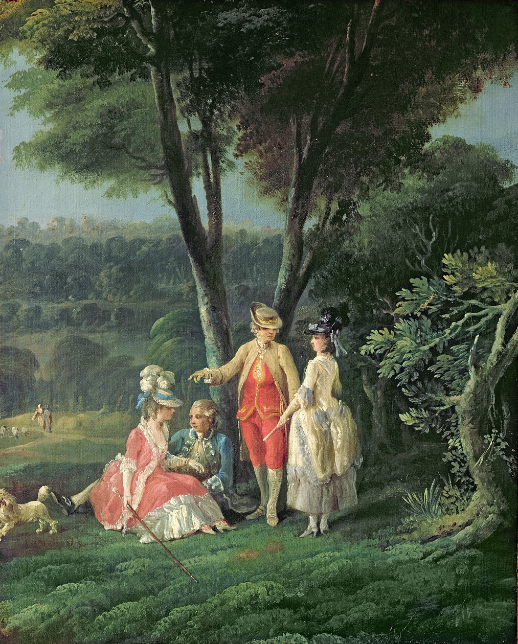Полигийн цэцэрлэгт хүрээлэнгээр алхах autorstwa Jean Baptiste Hilair