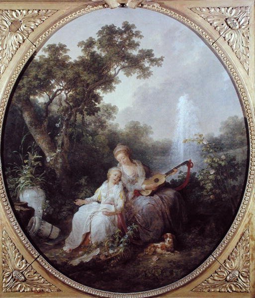 Muzyka, 1781 autorstwa Jean Baptiste Hilair