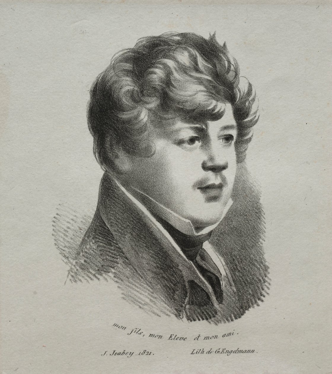 Eugeniusz Isabey, 1821. autorstwa Jean Baptiste Isabey