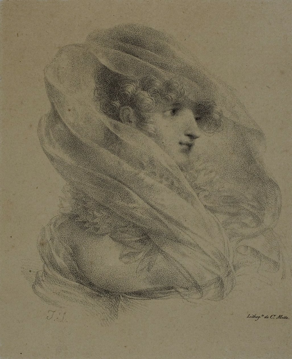Pani Ledieu autorstwa Jean Baptiste Isabey