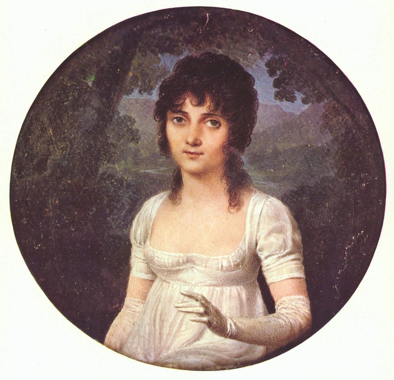 Portret Christine Boyer autorstwa Jean Baptiste Isabey