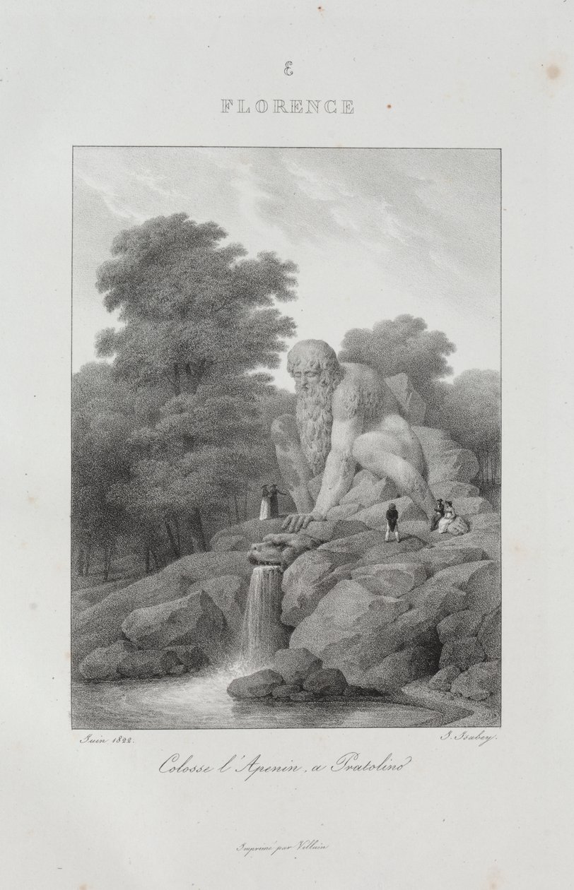 Wyjazd do Włoch w 1822 r. autorstwa Jean Baptiste Isabey