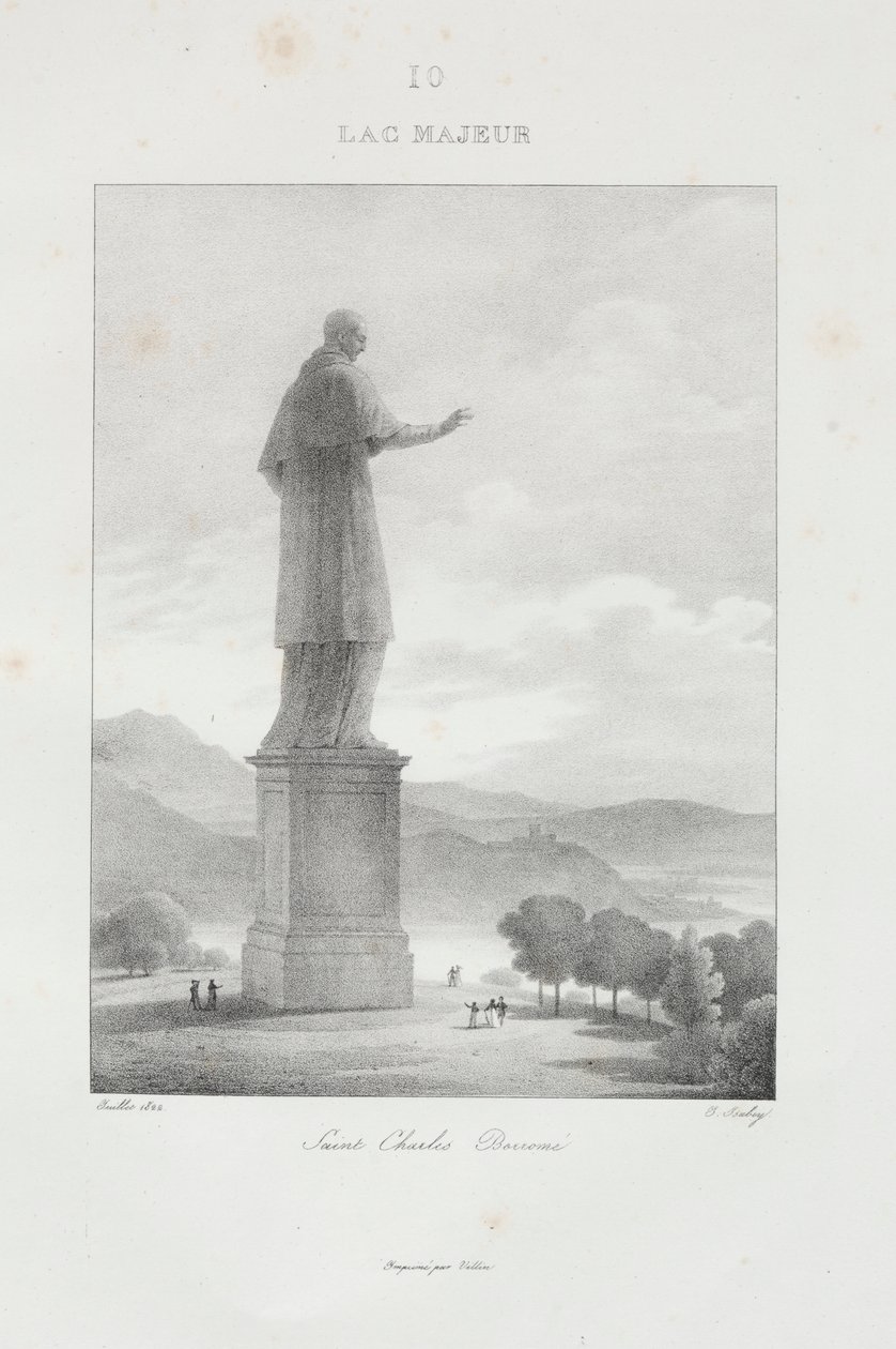 Wyjazd do Włoch w 1822 r. autorstwa Jean Baptiste Isabey