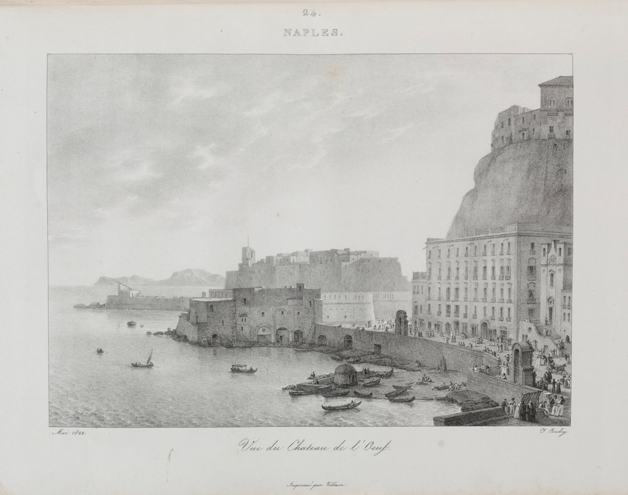 Wyjazd do Włoch w latach 1822, 1833. autorstwa Jean Baptiste Isabey