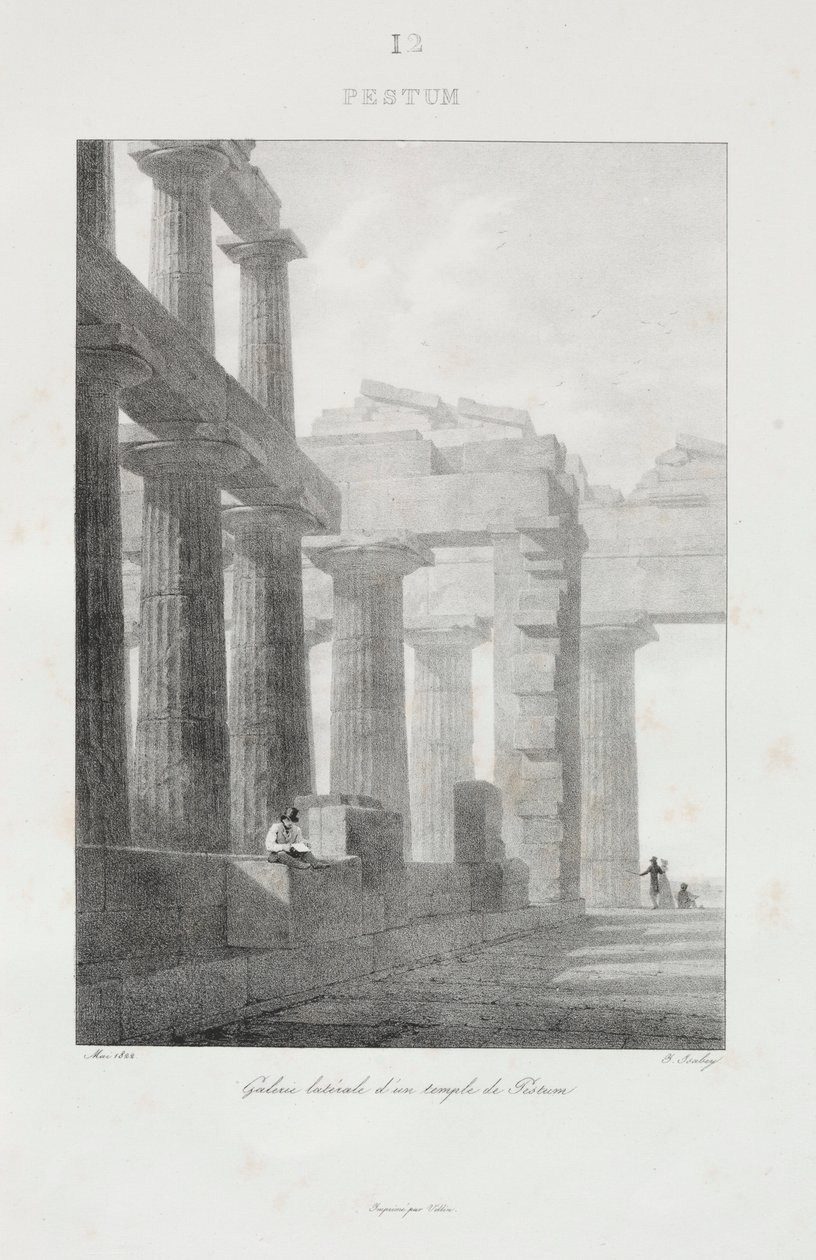 Wyjazd do Włoch w latach 1822, 1833. autorstwa Jean Baptiste Isabey