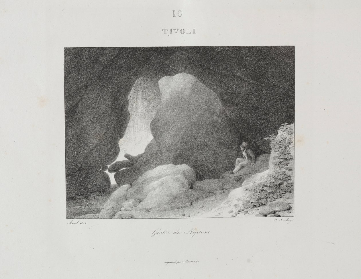 Wyjazd do Włoch w latach 1822, 1833. autorstwa Jean Baptiste Isabey