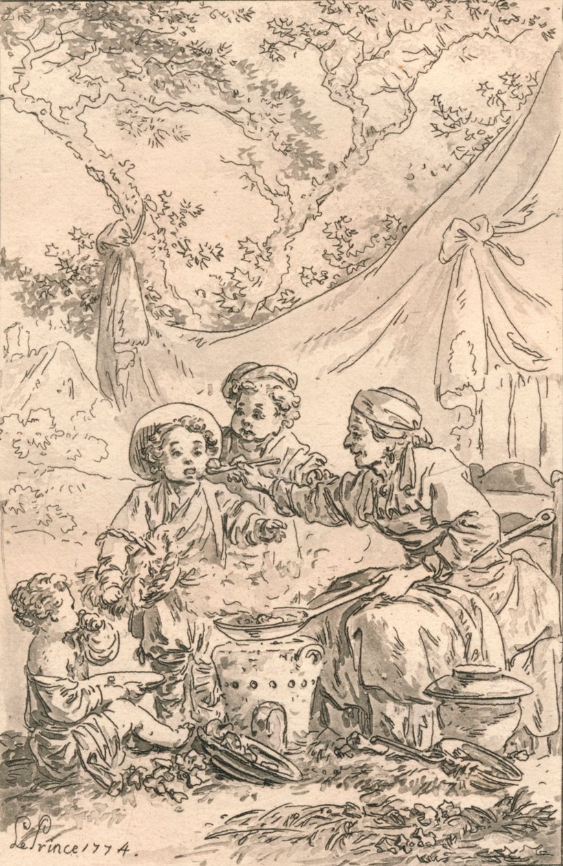 Le Gout, 1774. autorstwa Jean Baptiste Le Prince