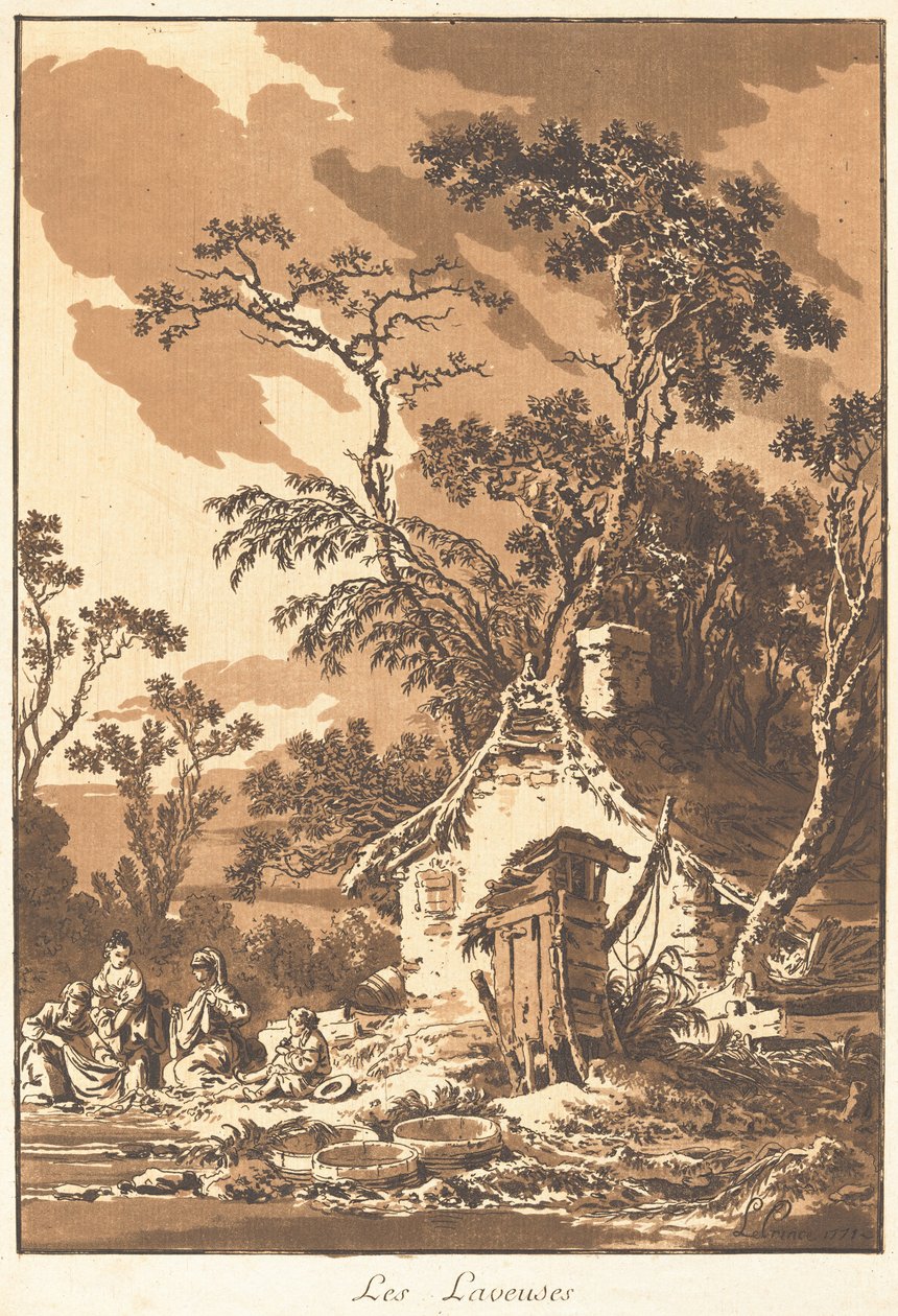 Praczki autorstwa Jean Baptiste Le Prince